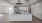 a kitchen with white cabinets